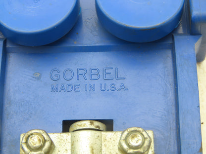 Gorbel 0535 Festoon Cable Trolley Bridge Crane S250 Rail  Lot of 4