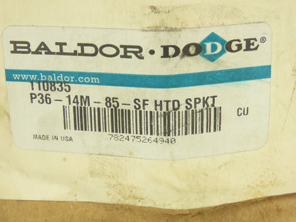 Dodge P36-14M-85-SF HTD SPKT HTD Sprocket 1" Belt Width 6.2" OD 36 Tooth