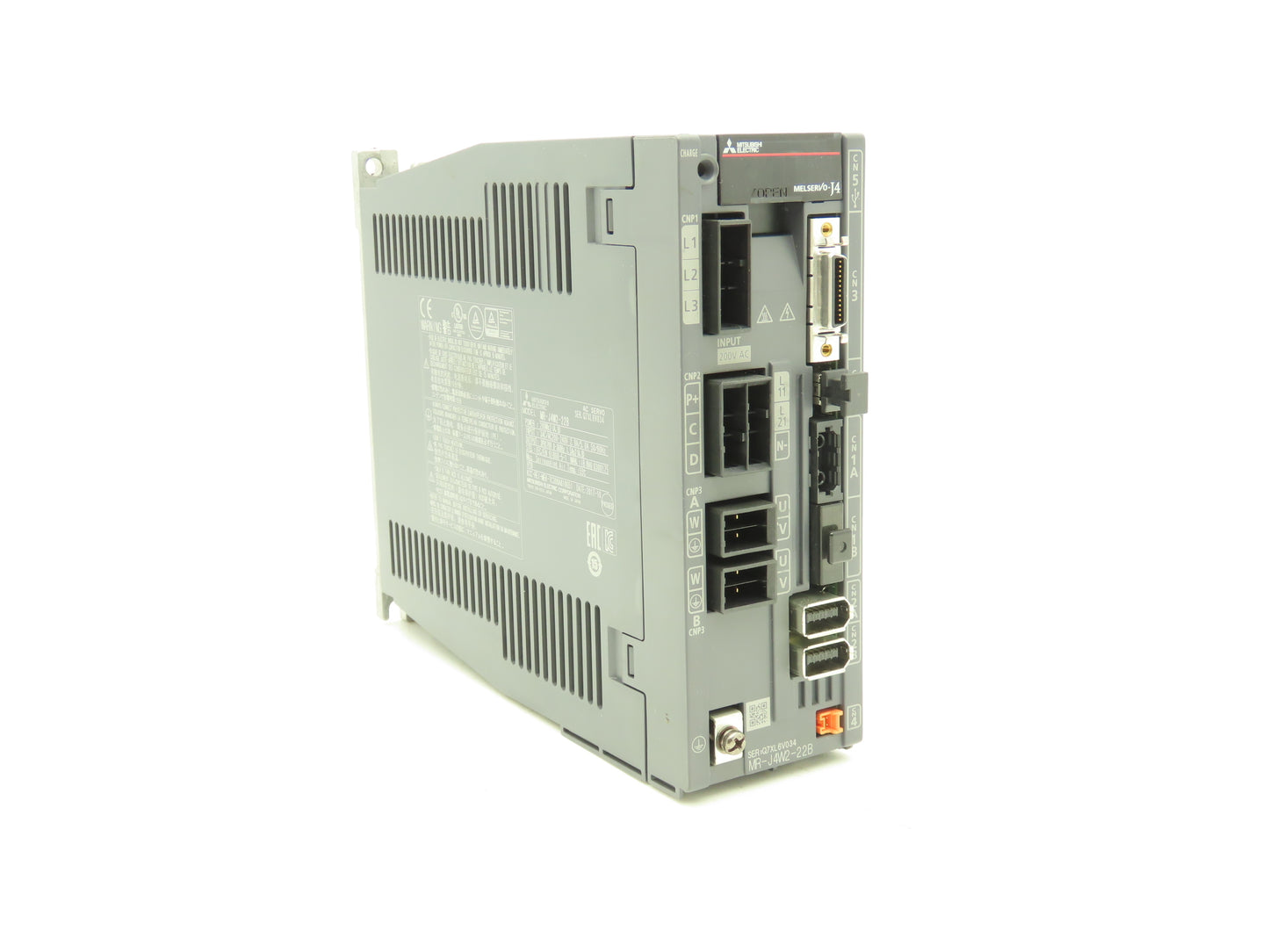 Mitsubishi MR-J4W2-22B AC Servo Drive 0.2kW 200-240V 3Ph MELSERVO J4