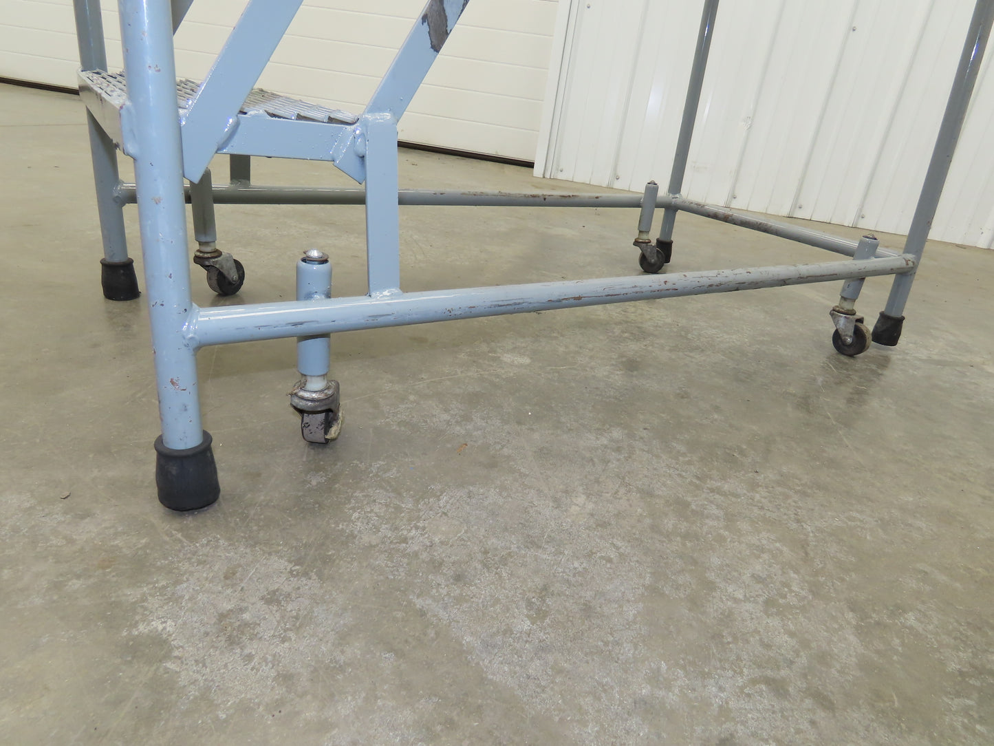 Cotterman Rolling Ladder Narrow Aisle 4 Step 24" Platform 40" Top Step