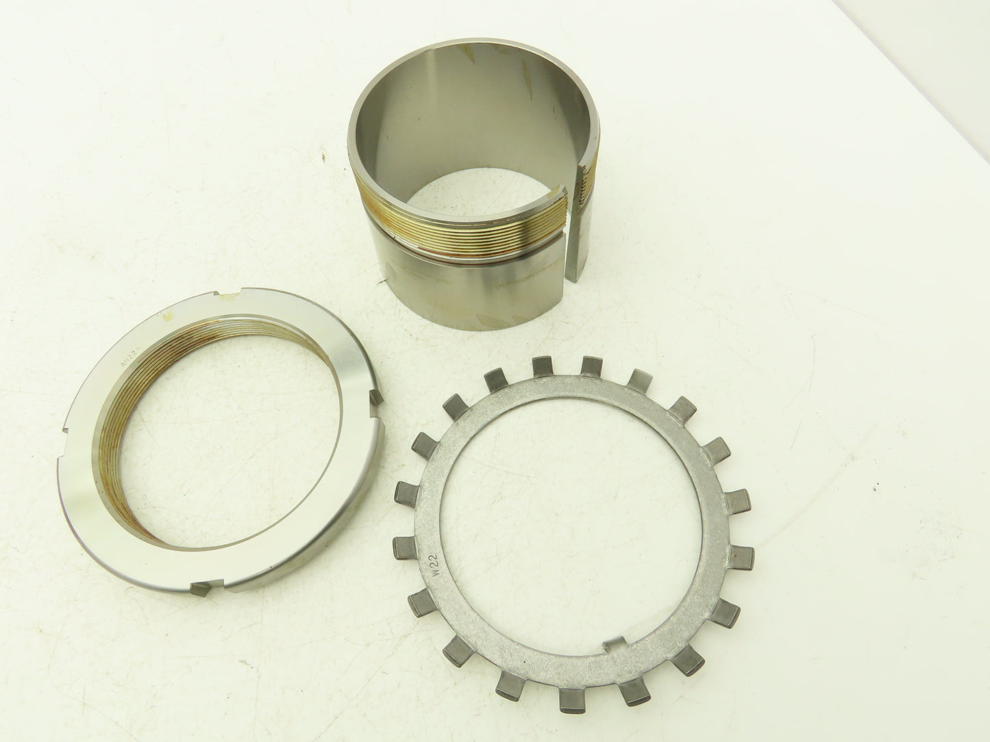 Standard 22x3.15/16 SNW Adapter Assembly Bushing Spanner Nut & Lock Ring