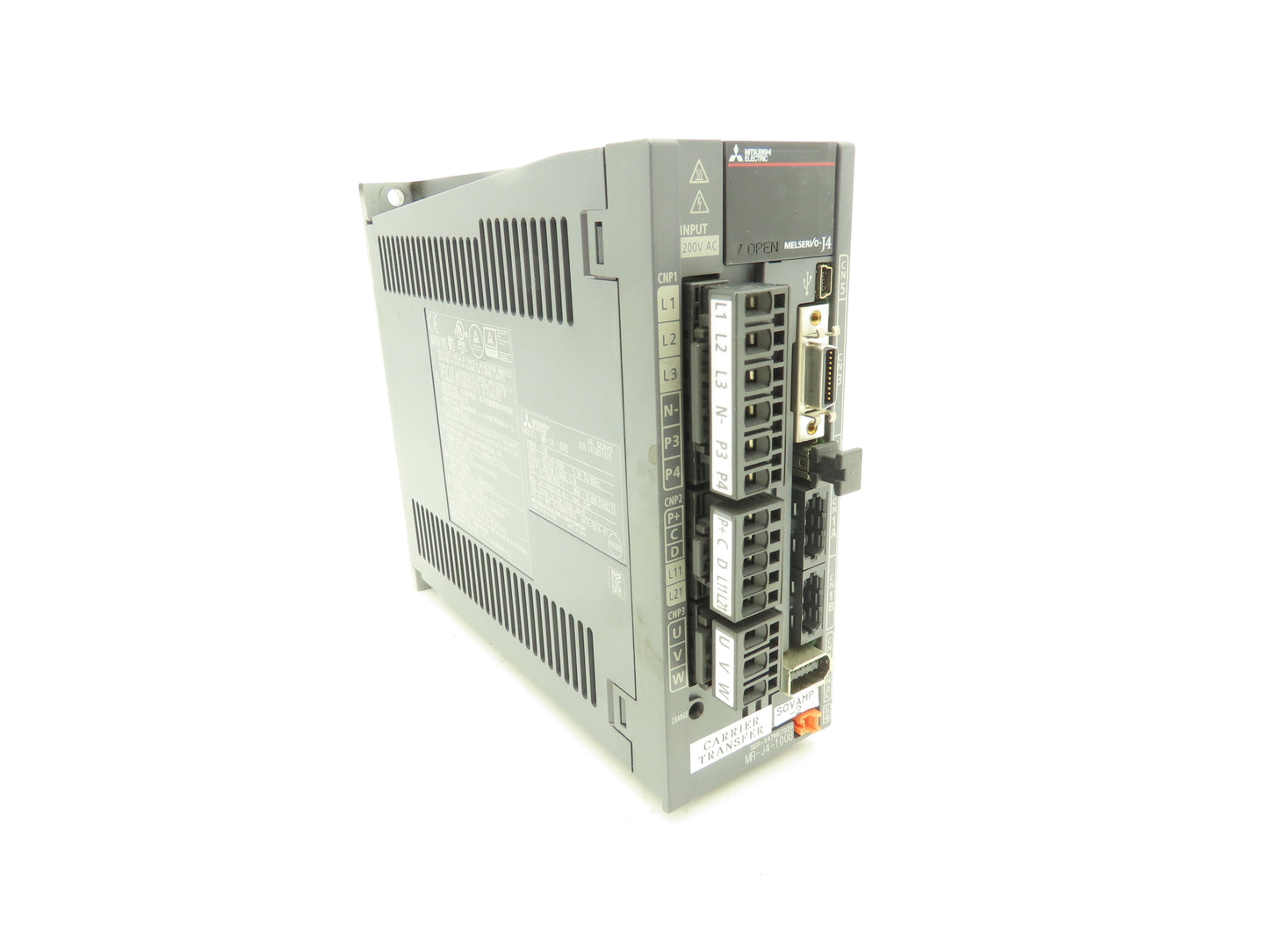 Mitsubishi MR-J4-100B AC Servo Drive 1kW 200-240V 3Ph MELSERVO J4