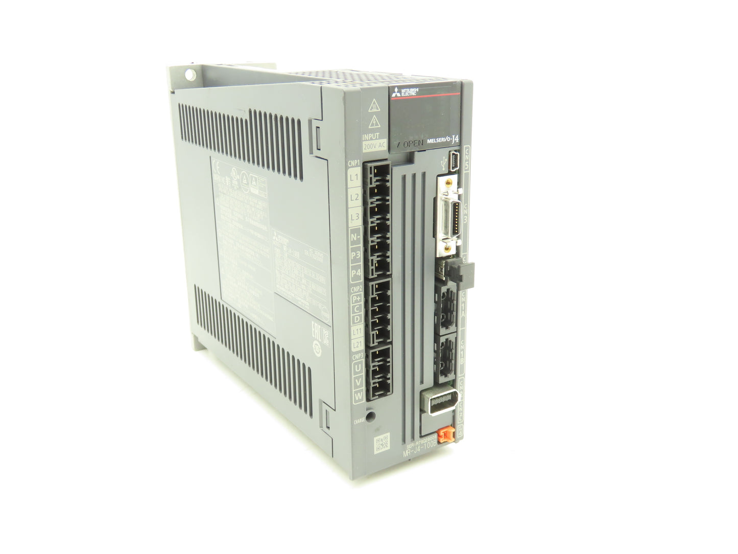 Mitsubishi MR-J4-100B AC Servo Drive 1kW 200-240V 3Ph MELSERVO J4