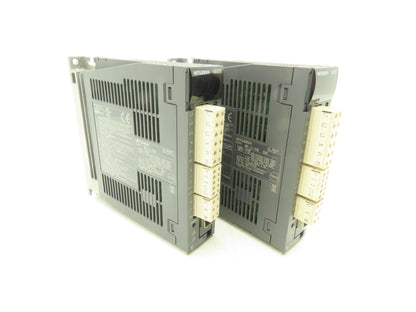 Mitsubishi MRJ340B AC Servo Inverter Drive 0.4kW 200-240V 3Ph MELSERVO Lot of 2