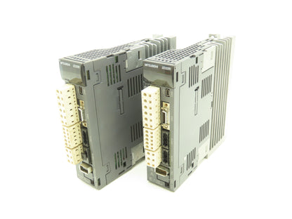 Mitsubishi MRJ340B AC Servo Inverter Drive 0.4kW 200-240V 3Ph MELSERVO Lot of 2