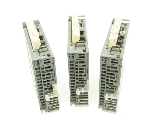 Mitsubishi MRJ320B AC Servo Inverter Drive 0.2kW 200-240V 3Ph MELSERVO Lot of 3