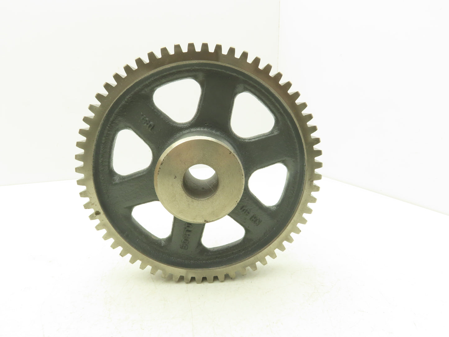 Boston Gear 10390 NH60 Spur Gear 60-Tooth 7.5" OD 1.25" W 1" Smooth Bore
