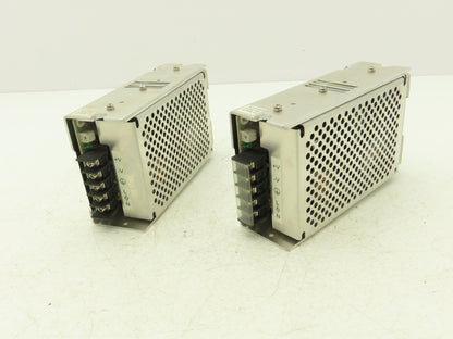 Omron S8JX-N10024CD Power Supply In 100-240VAC Out 24VDC 4.5A DIN Rail Lot of 2