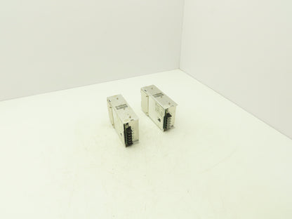 Omron S8JX-N10024CD Power Supply In 100-240VAC Out 24VDC 4.5A DIN Rail Lot of 2