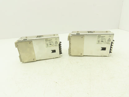 Omron S8JX-N10024CD Power Supply In 100-240VAC Out 24VDC 4.5A DIN Rail Lot of 2