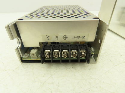Omron S8JX-N10024CD Power Supply In 100-240VAC Out 24VDC 4.5A DIN Rail Lot of 2