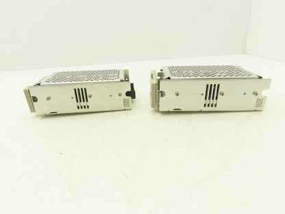 Omron S8JX-N10024CD Power Supply In 100-240VAC Out 24VDC 4.5A DIN Rail Lot of 2