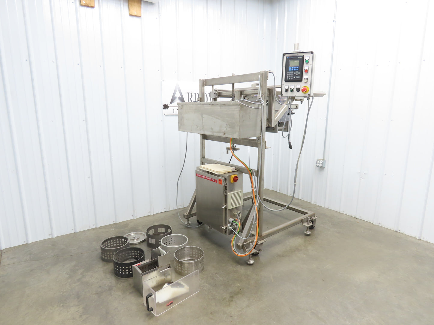 Reisdorf RST Rotary Template Depositor Cookie Dough Food Cutter Stencil Machine