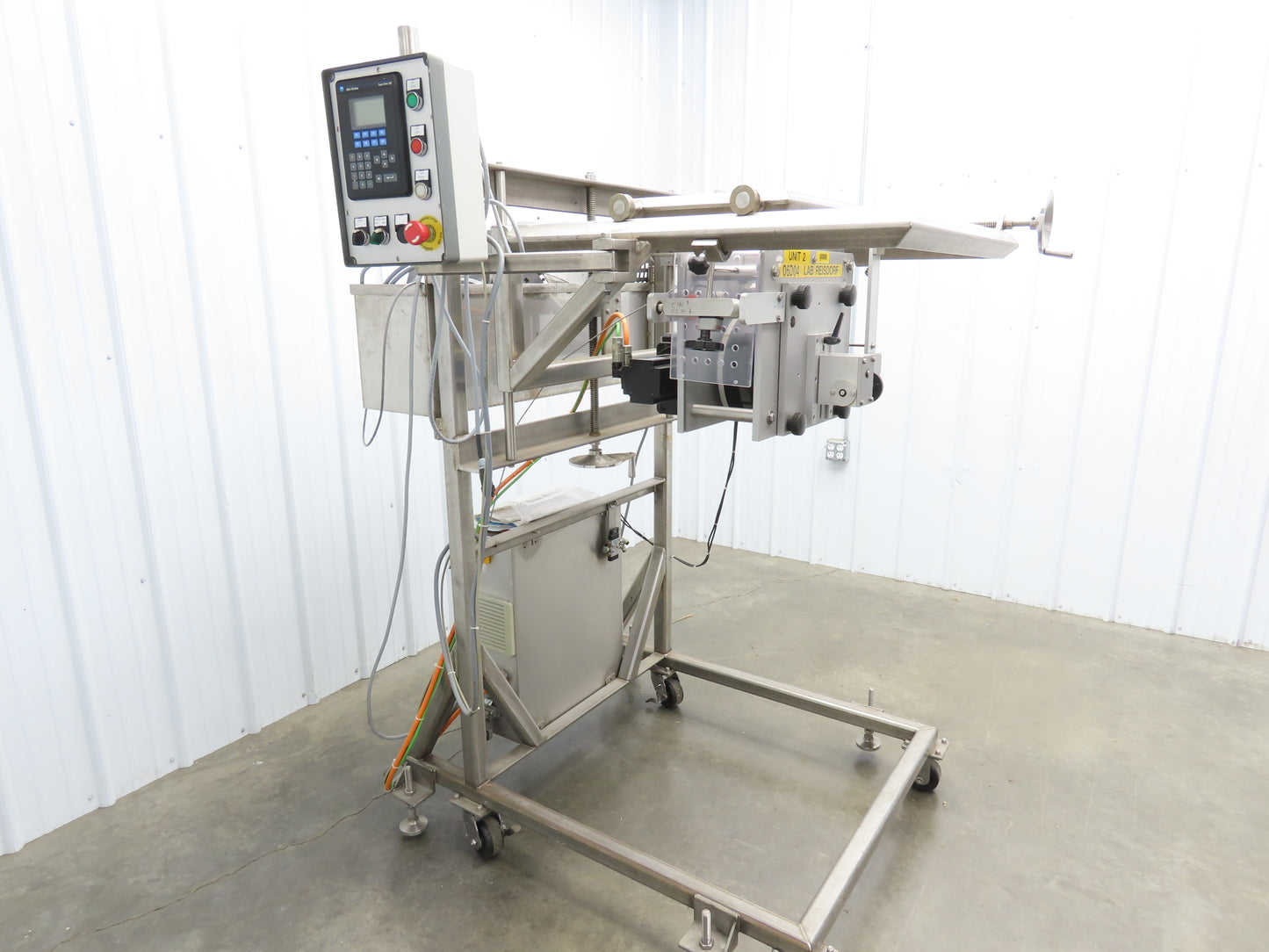 Reisdorf RST Rotary Template Depositor Cookie Dough Food Cutter Stencil Machine