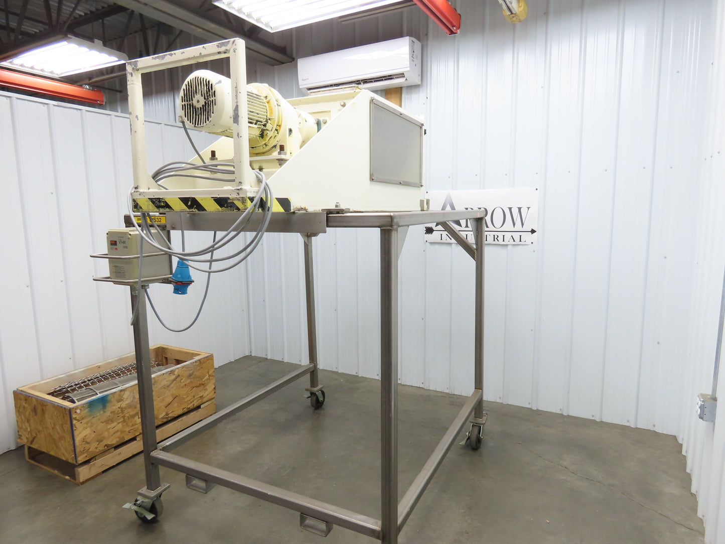 Jantec Food Grade Rotary Granulator Sifter Cereal Sizer Janasizer Conveyor 3PH
