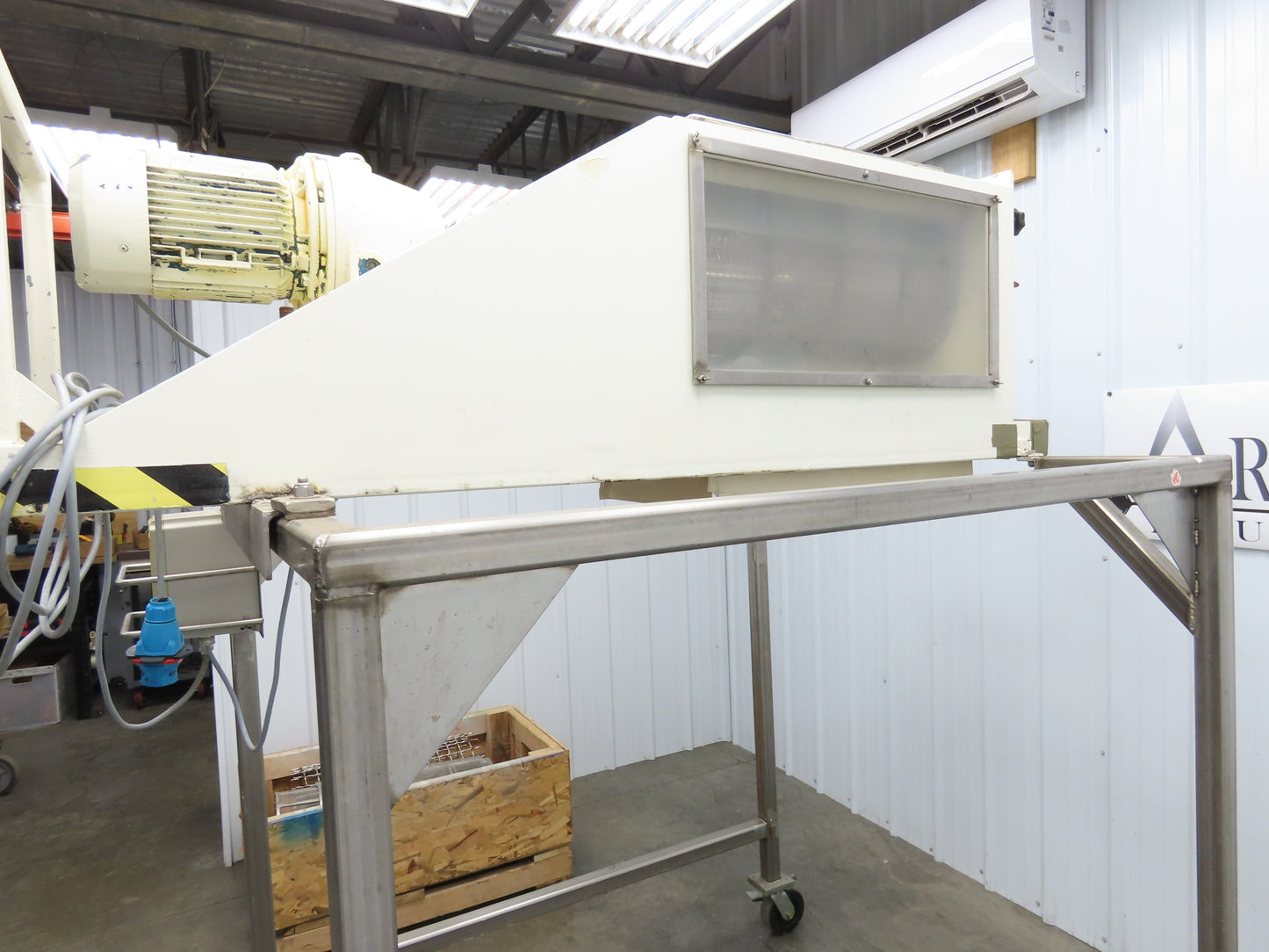 Jantec Food Grade Rotary Granulator Sifter Cereal Sizer Janasizer Conveyor 3PH