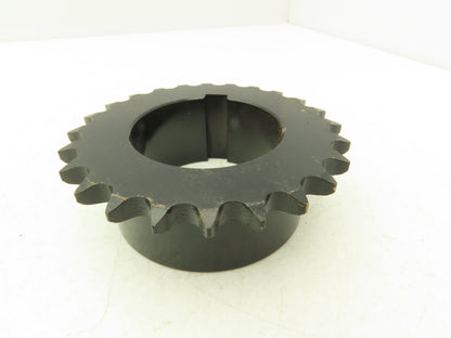 Browning H50Q24 Single Strand Sprocket #50 Chain Size 24 Tooth Use Q1 Bushing