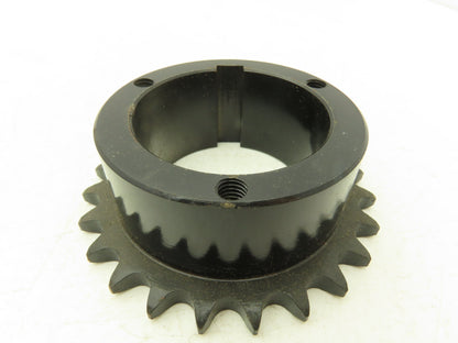 Browning H50Q24 Single Strand Sprocket #50 Chain Size 24 Tooth Use Q1 Bushing