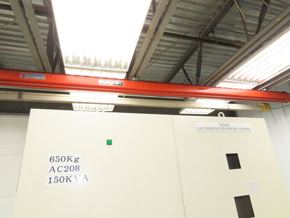 Electrical Modular Enclosure 2000x1800x550mm Control Cabinet Freestanding