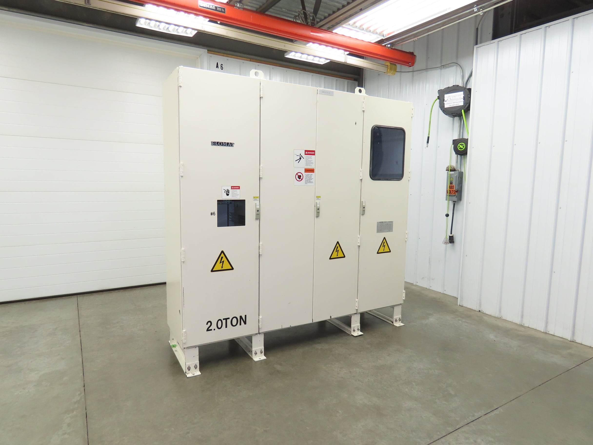 Rittal Electrical Modular Enclosure 1950x2200x600mm Control Cabinet Fr ...