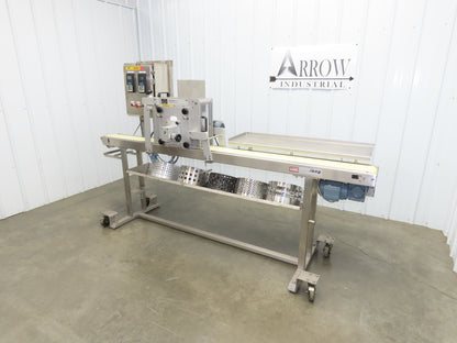 Reisdorf RST 100 Rotary Template Depositor Cookie Dough Cutter Extruder Conveyor