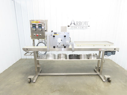 Reisdorf RST 100 Rotary Template Depositor Cookie Dough Cutter Extruder Conveyor