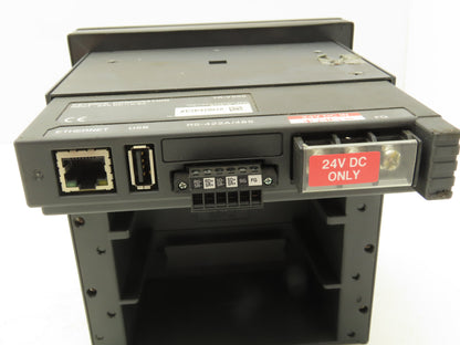 Keyence TR-V500 Operator Control Panel Temp & Data Logger 24VDC Input LCD Screen