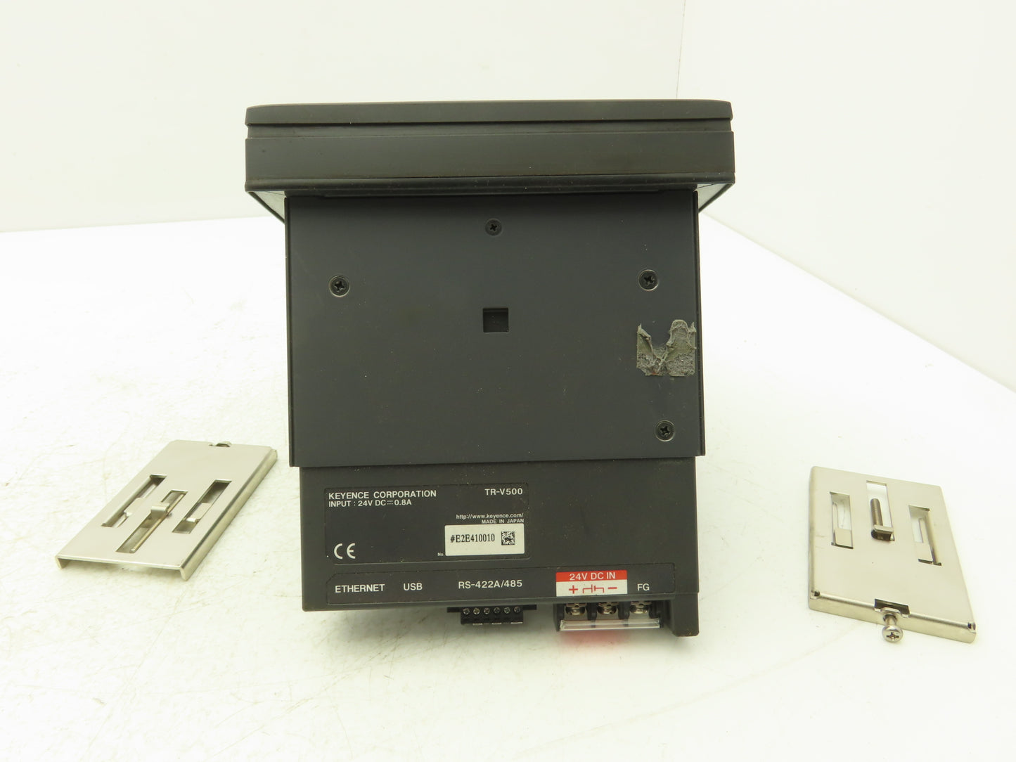 Keyence TR-V500 Operator Control Panel Temp & Data Logger 24VDC Input LCD Screen