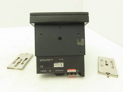 Keyence TR-V500 Operator Control Panel Temp & Data Logger 24VDC Input LCD Screen