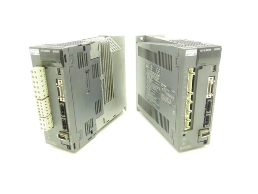 Mitsubishi MR-J3-100B AC Servo Inverter Drive 1kW 200-240V 3Ph MELSERVO Lot of 2