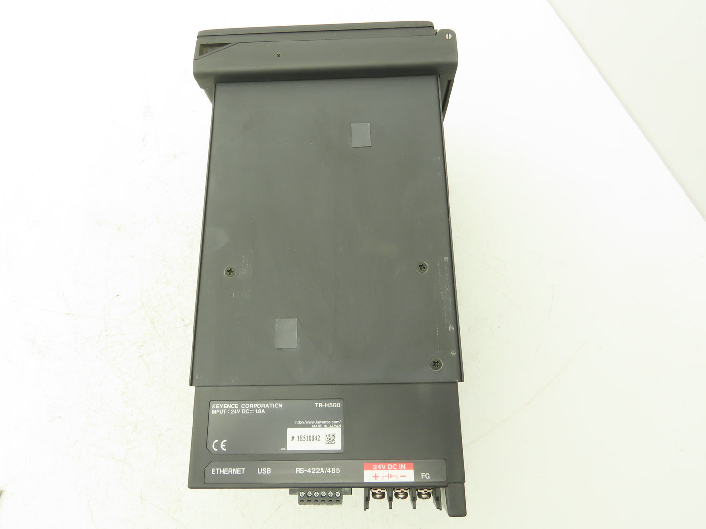 Keyence TR-H500 Operator Control Panel Temp & Data Logger 24VDC Input LCD Screen