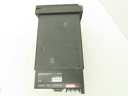 Keyence TR-H500 Operator Control Panel Temp & Data Logger 24VDC Input LCD Screen