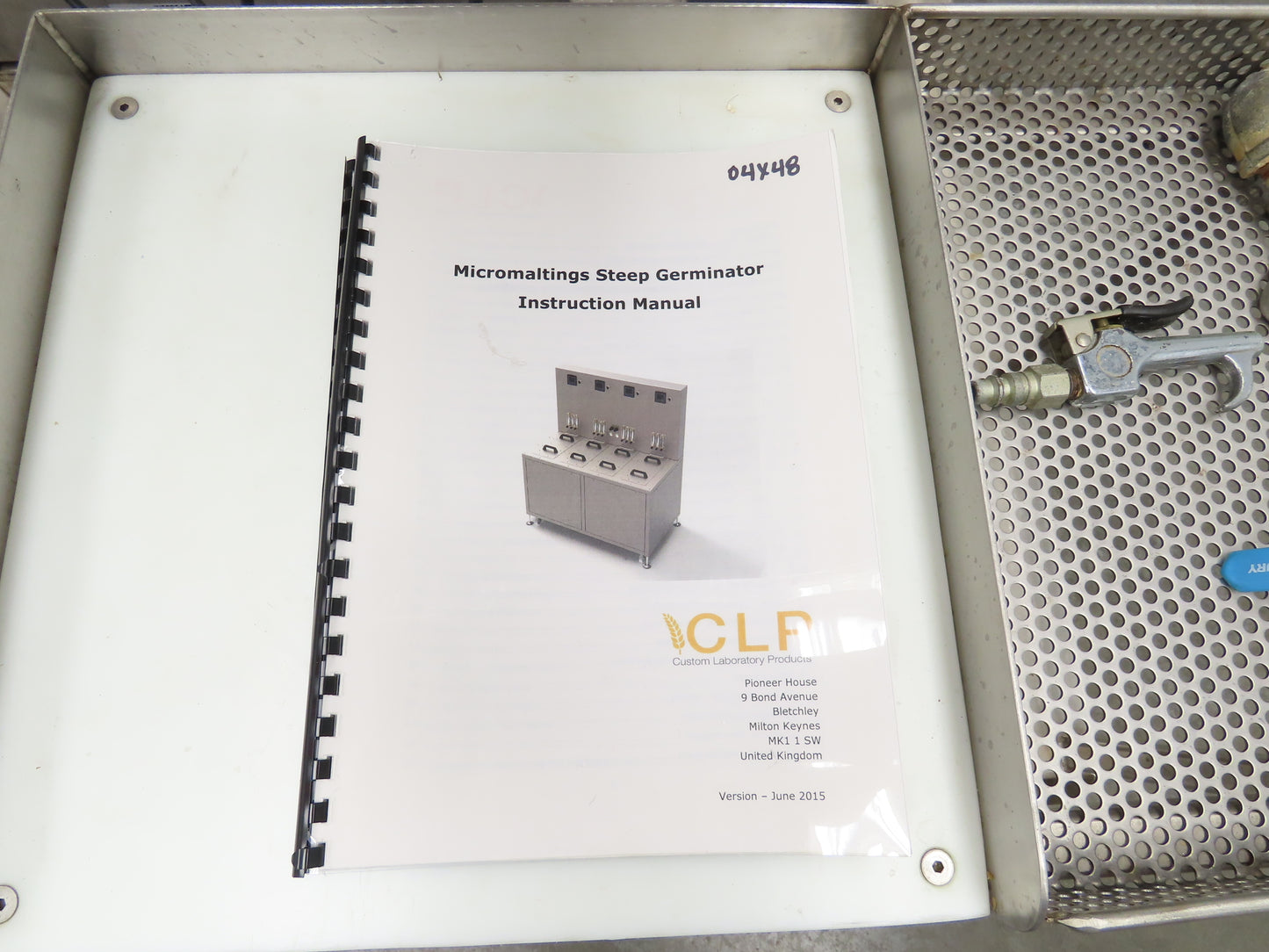 Infors HT Pilot Bioreactor Techfors-IS Pressure Vessel Microbial Fermentation