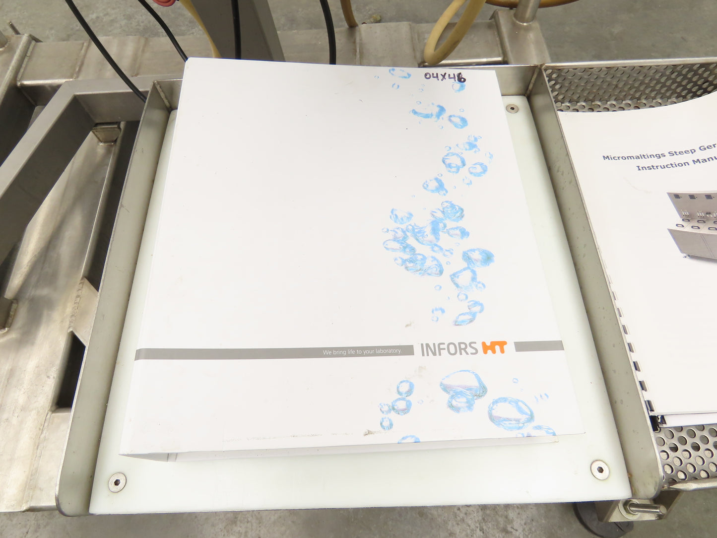 Infors HT Pilot Bioreactor Techfors-IS Pressure Vessel Microbial Fermentation