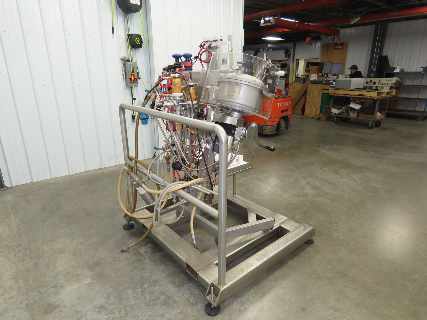 Infors HT Pilot Bioreactor Techfors-IS Pressure Vessel Microbial Fermentation