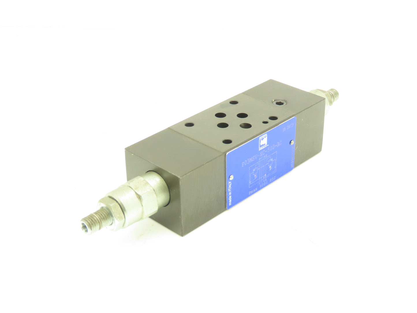 Continental P03MSVXC500AC Hydraulic Pilot Operated Pressure Relief Valve 5000PSI