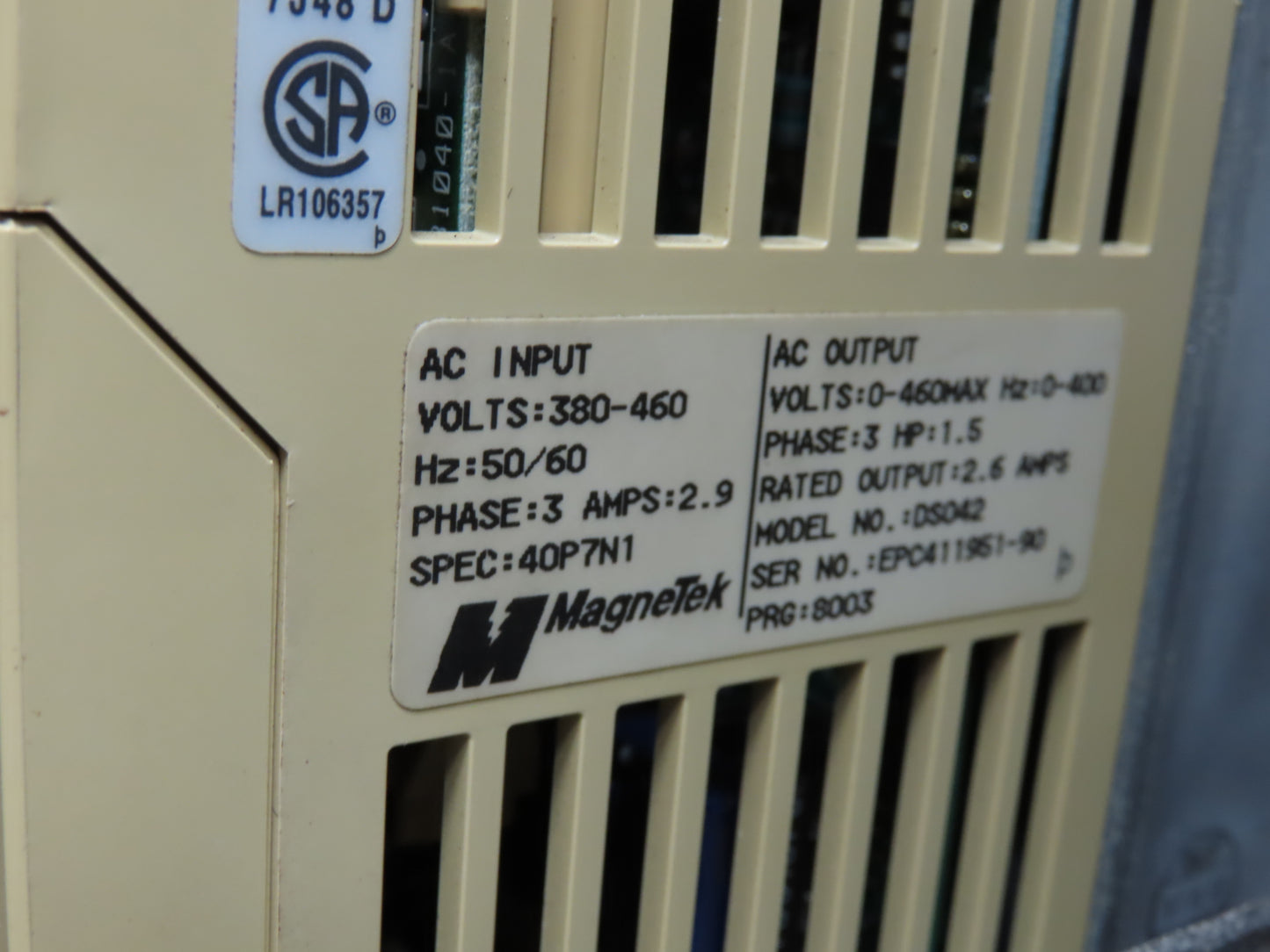 Jantec PTM 90 Deg Curve Portable Conveyor 16" Belt 480V 3PH Variable Speed 45FPM