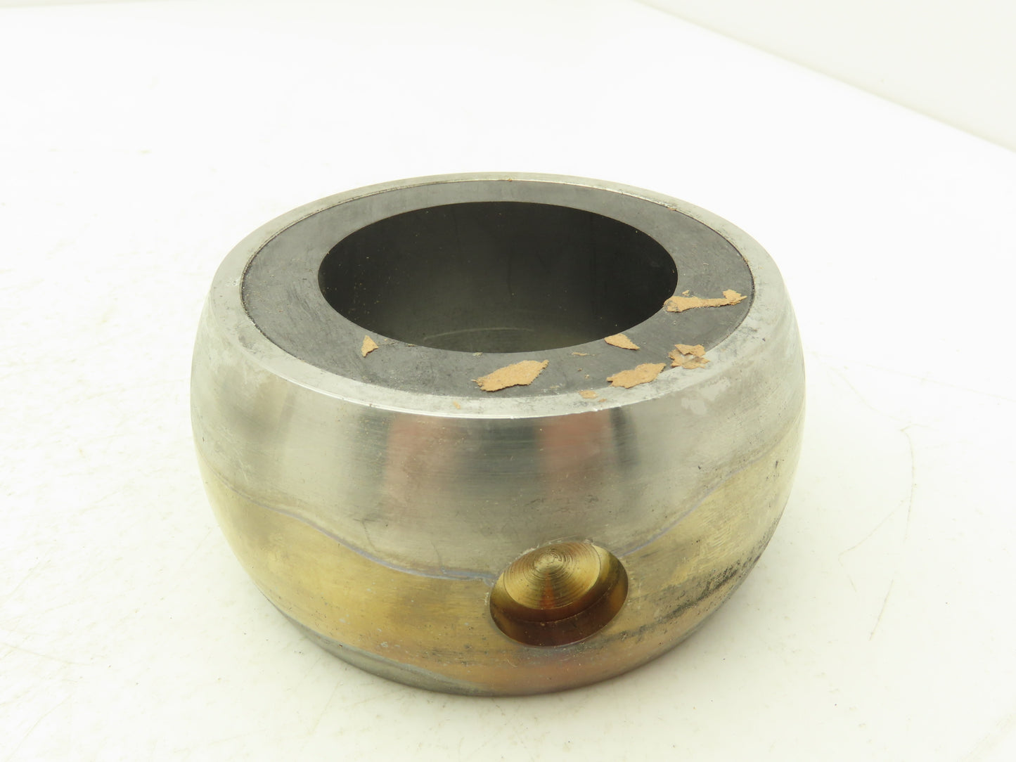 Metallized Carbon 600-2 Carbon Flange Bearing 2.158" Bore 1-7/8" LTB  SS Flange