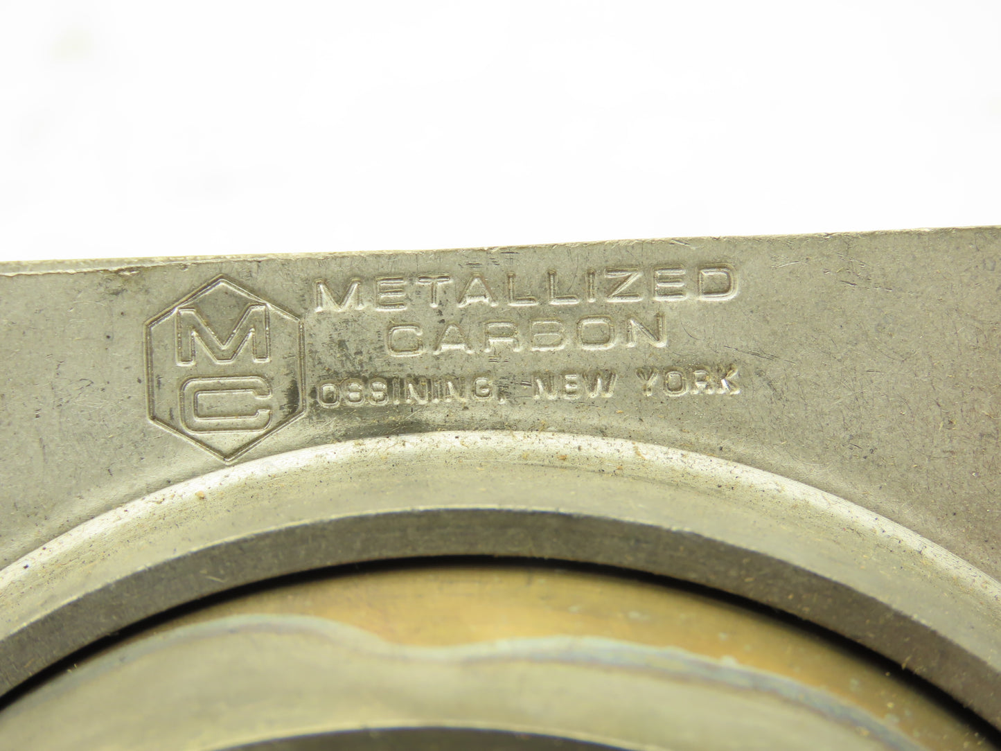 Metallized Carbon 600-2 Carbon Flange Bearing 2.158" Bore 1-7/8" LTB  SS Flange