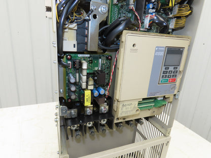 Yaskawa CIMR-AU4A0165FAA A 1000 Electric Motor Inverter Drive 125Hp 480V 3Ph