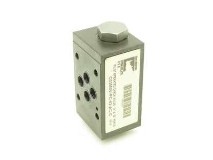 Continental C03MSV-PC-43-AC-C Hydraulic Pilot Operated Check Valve 5000PSI MAX