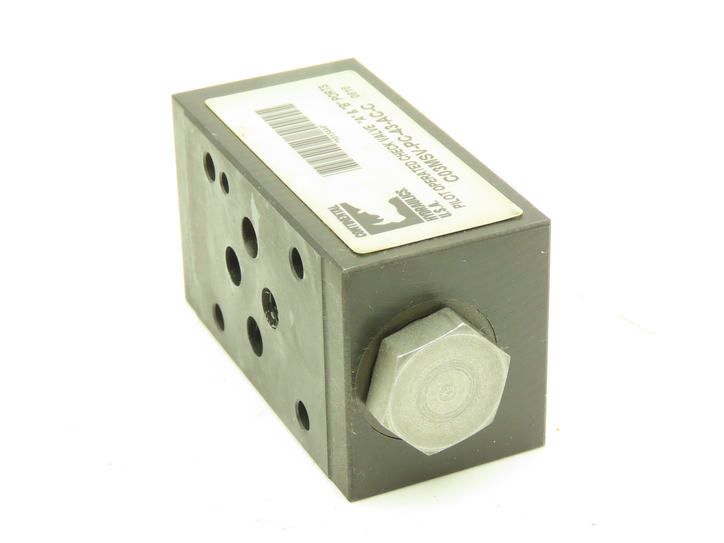 Continental C03MSV-PC-43-AC-C Hydraulic Pilot Operated Check Valve 5000PSI MAX