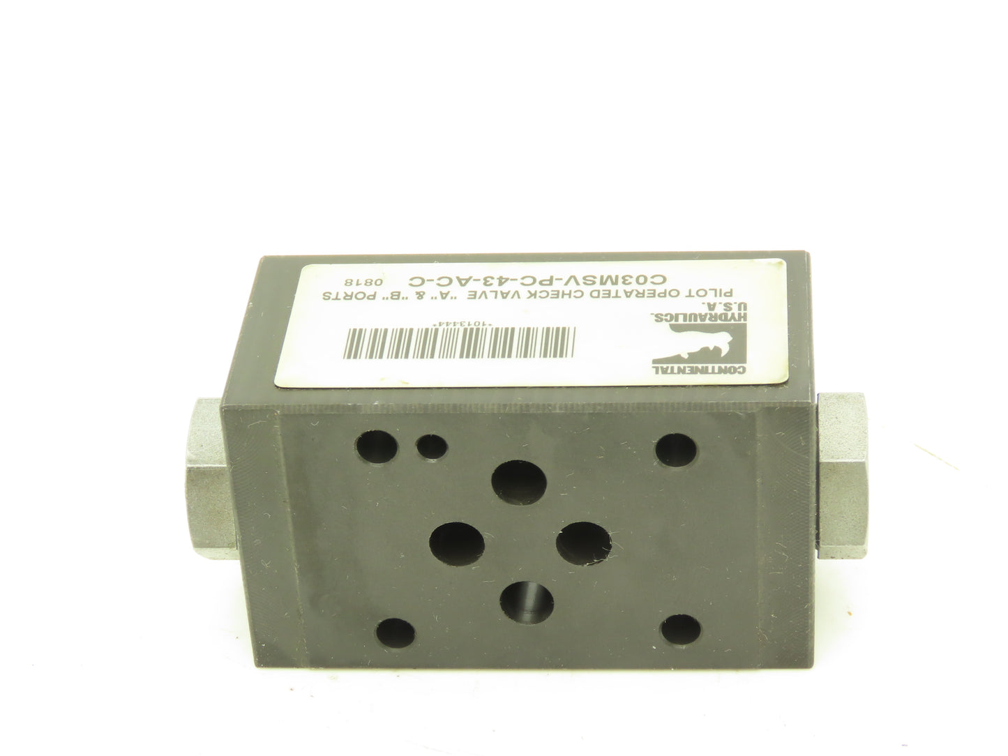 Continental C03MSV-PC-43-AC-C Hydraulic Pilot Operated Check Valve 5000PSI MAX