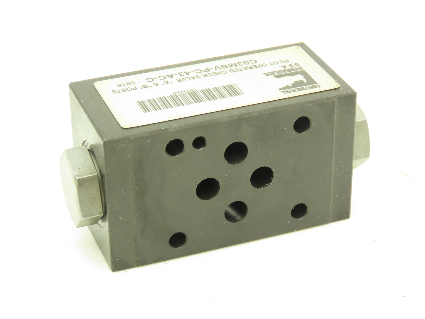 Continental C03MSV-PC-43-AC-C Hydraulic Pilot Operated Check Valve 5000PSI MAX