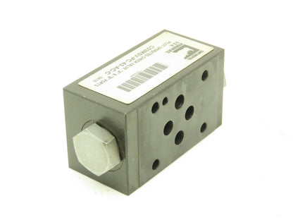 Continental C03MSV-PC-43-AC-C Hydraulic Pilot Operated Check Valve 5000PSI MAX