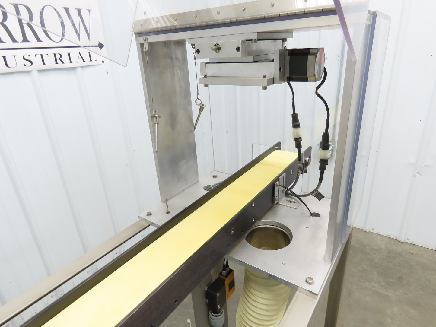 Mini-Mover TCMM 60"L Food Depositor Conveyor w/Heater 115V Adj Speed 40fpm