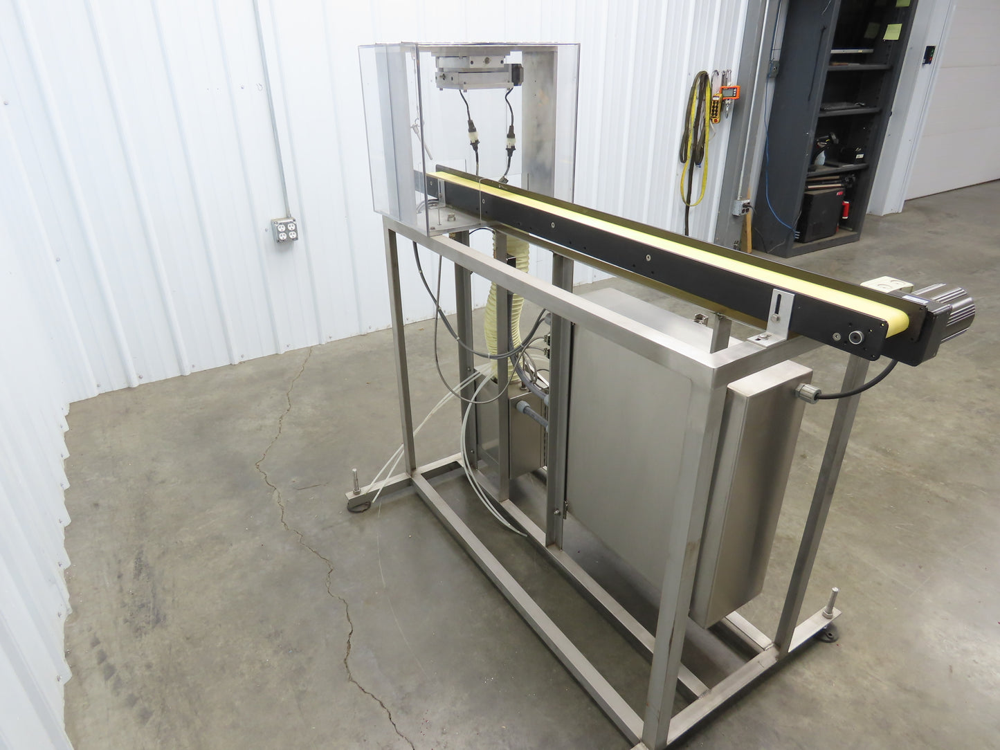 Mini-Mover TCMM 60"L Food Depositor Conveyor w/Heater 115V Adj Speed 40fpm