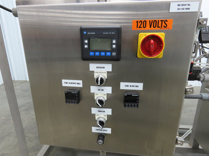 Mini-Mover TCMM 60"L Food Depositor Conveyor w/Heater 115V Adj Speed 40fpm