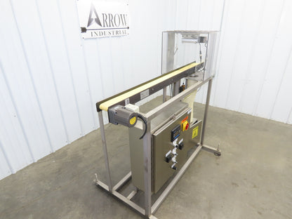 Mini-Mover TCMM 60"L Food Depositor Conveyor w/Heater 115V Adj Speed 40fpm