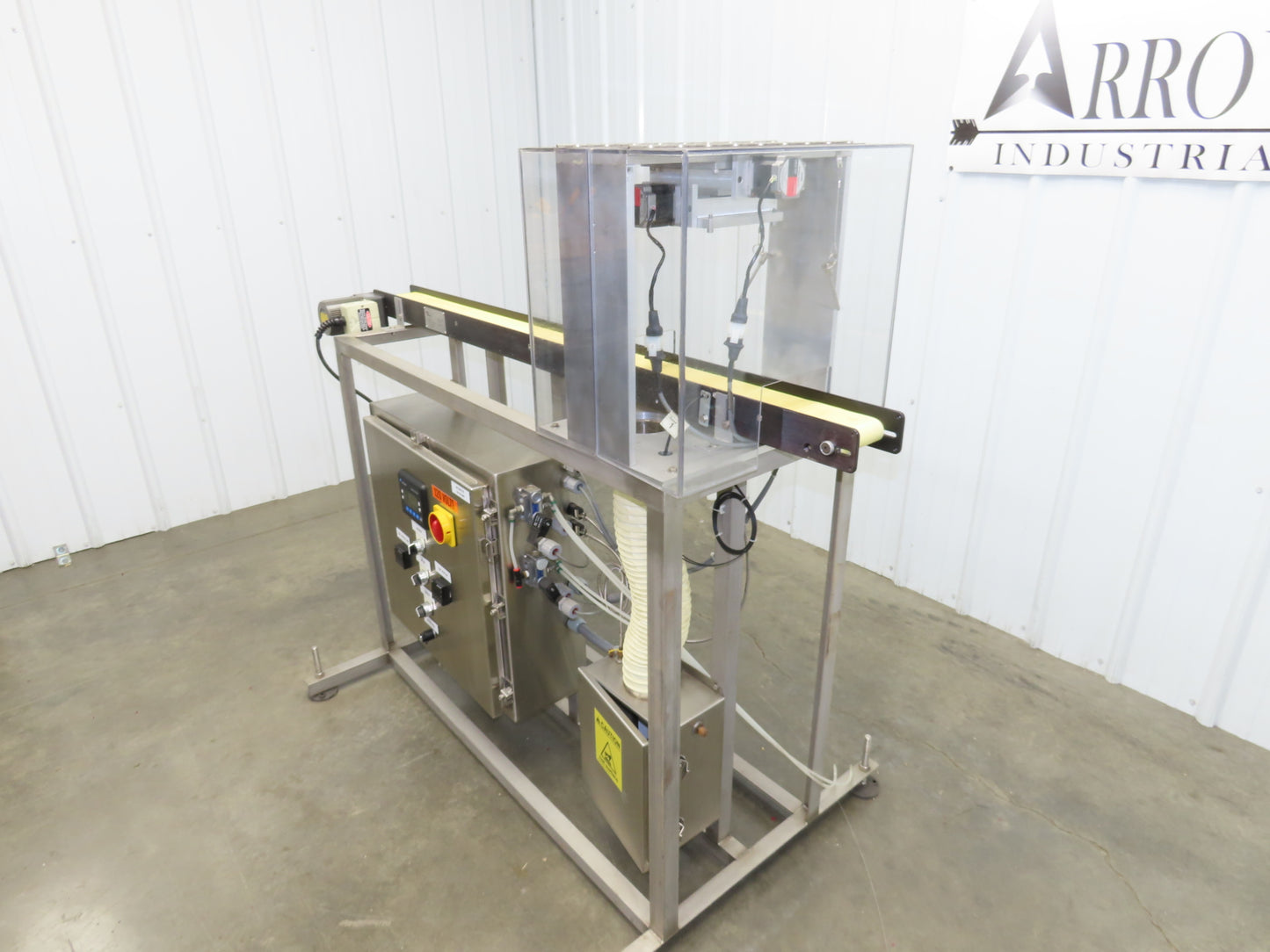 Mini-Mover TCMM 60"L Food Depositor Conveyor w/Heater 115V Adj Speed 40fpm